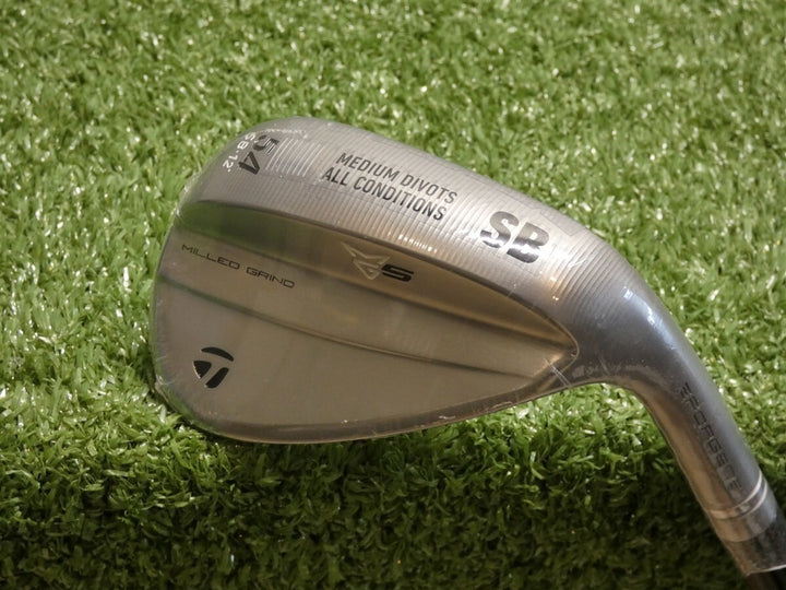 TaylorMade Milled Grind MG5 Satin Chrome 54* 12* Sand Wedge SB DG 115 Steel New