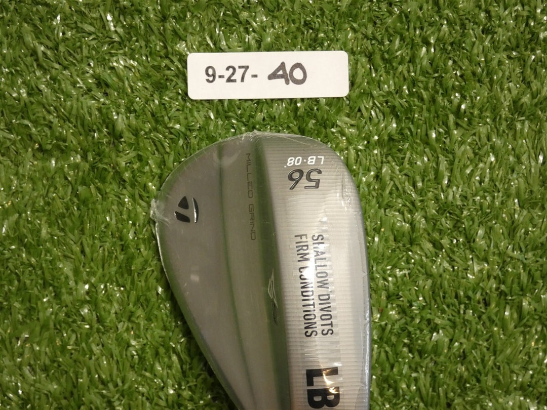 TaylorMade Milled Grind MG5 Satin Chrome 56* 08* Sand Wedge LB DG 115 Steel New