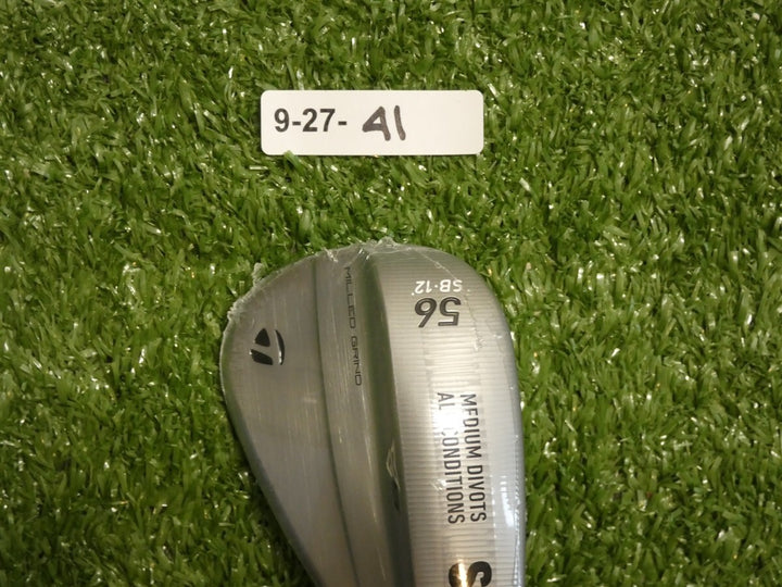 TaylorMade Milled Grind MG5 Satin Chrome 56* 12* Sand Wedge SB DG 115 Steel New