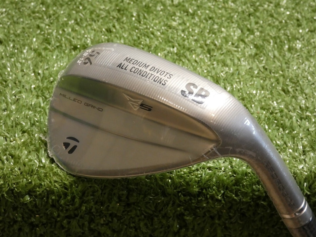 TaylorMade Milled Grind MG5 Satin Chrome 56* 12* Sand Wedge SB DG 115 Steel New