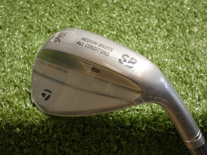 TaylorMade Milled Grind MG5 Satin Chrome 56* 12* Sand Wedge SB DG 115 Steel New