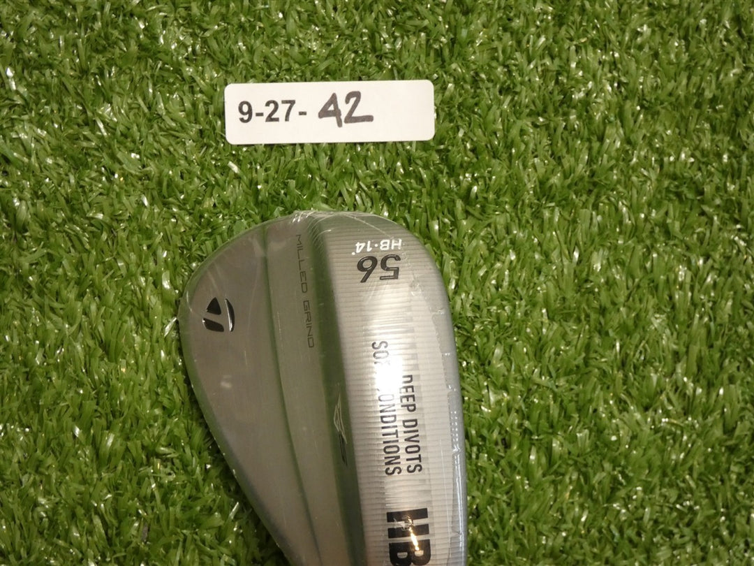 TaylorMade Milled Grind MG5 Satin Chrome 56* 14* Sand Wedge HB DG 115 Steel New