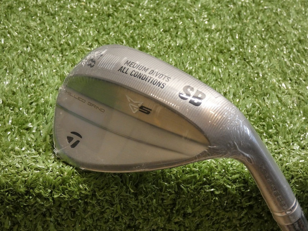 TaylorMade Milled Grind MG5 Satin Chrome 58* 10* Lob Wedge SB DG 115 Steel New