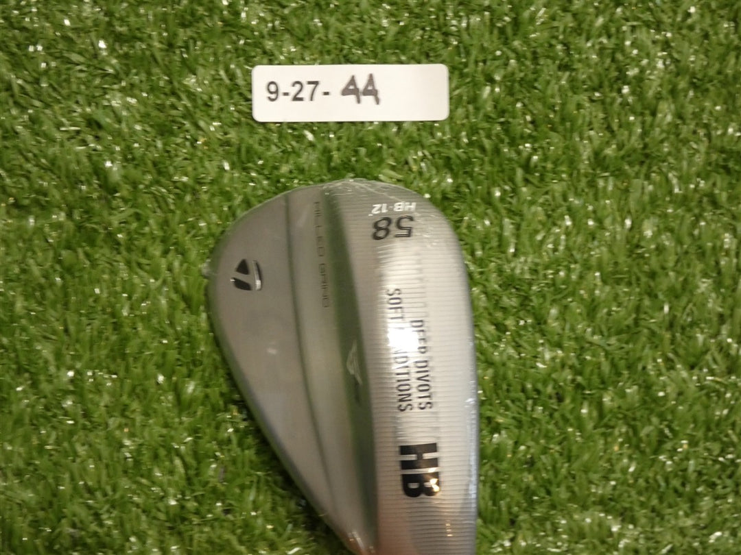 TaylorMade Milled Grind MG5 Satin Chrome 58* 12* Lob Wedge HB DG 115 Steel New