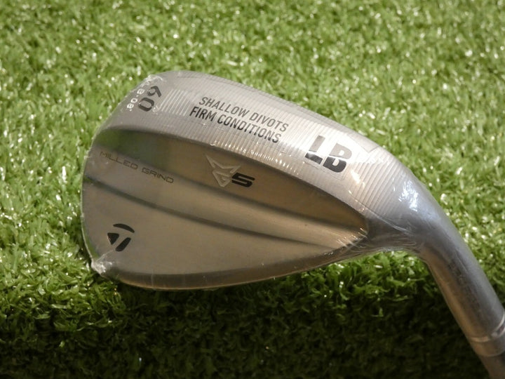 TaylorMade Milled Grind MG5 Satin Chrome 60* 08* Lob Wedge LB DG 115 Steel New