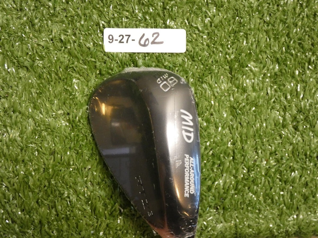 Cleveland RTZ 2 Black Satin 60* 10* Lob Wedge Mid DG Spinner Steel New