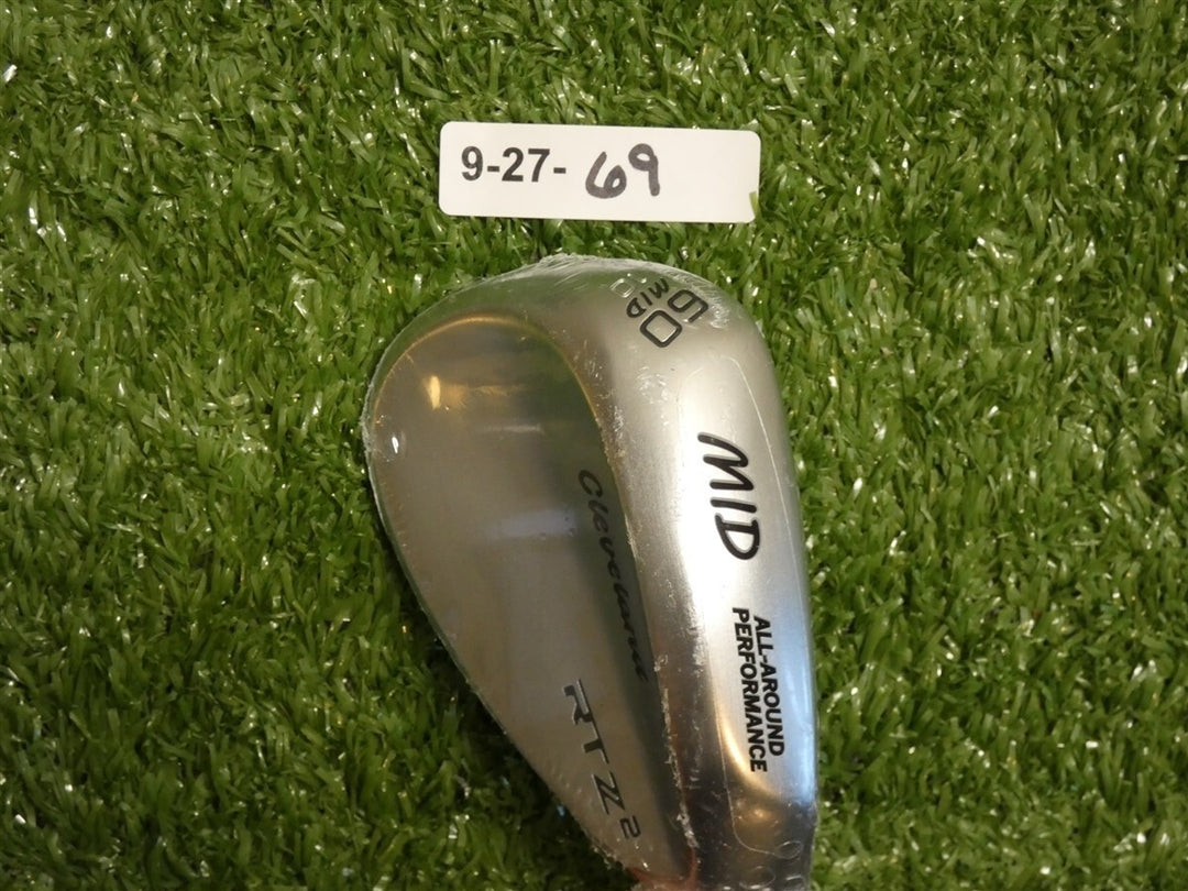 Cleveland RTZ 2 Tour Satin 60* 10* Lob Wedge Mid DG Spinner Steel New