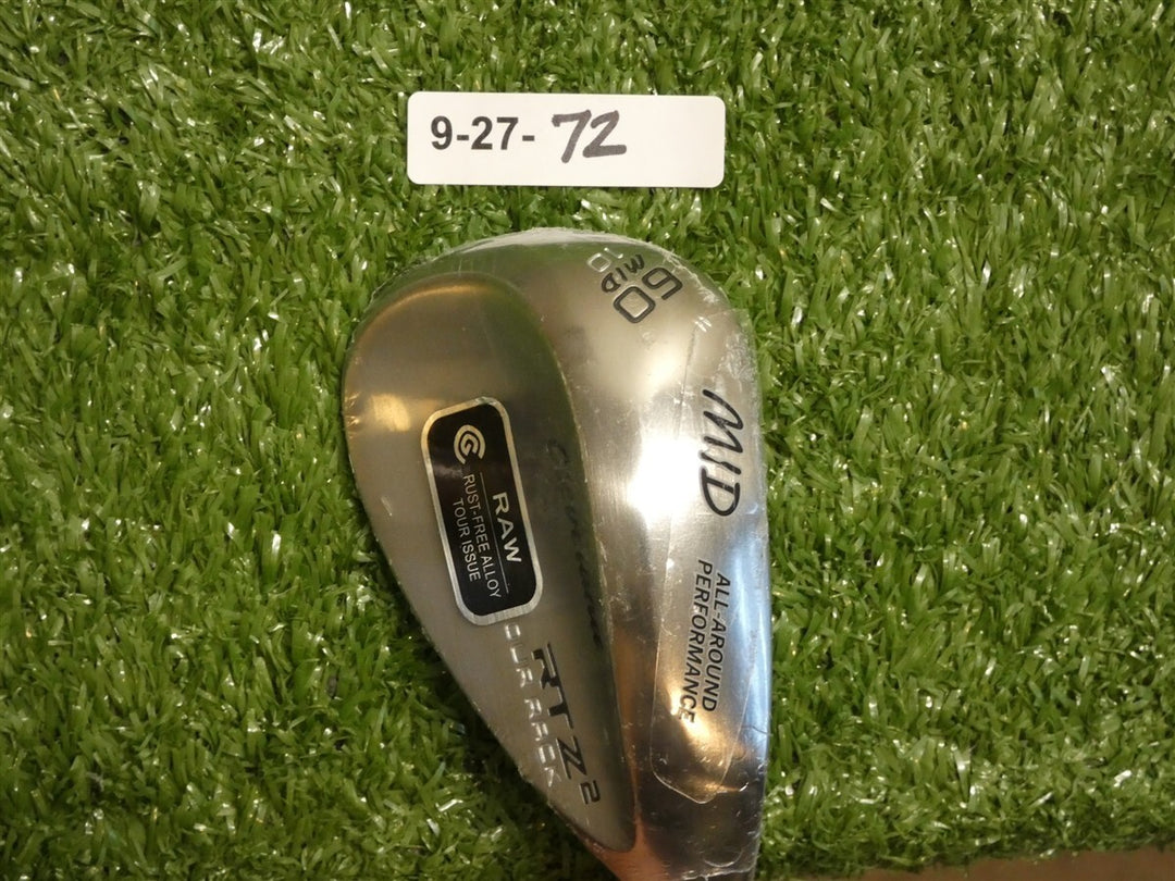 Cleveland RTZ 2 Tour Rack 60* 10* Lob Wedge Mid DG S400 Stiff Steel New