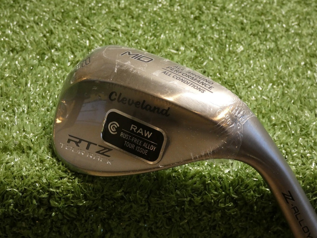 Cleveland RTZ Tour Rack Raw 58* 10* Lob Wedge Mid DG S400 Stiff Steel New