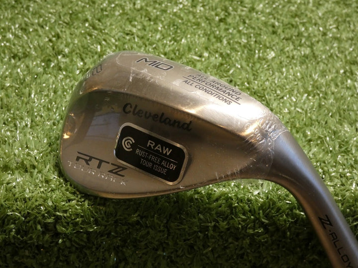 Cleveland RTZ Tour Rack Raw 58* 10* Lob Wedge Mid DG S400 Stiff Steel New