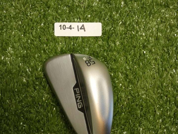 Ping S159 Chrome 58* 8* Lob Wedge E Grind ZZ 115 Steel Black Dot New