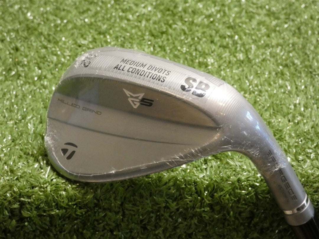 TaylorMade Milled Grind MG5 Satin Chrome 52* 09* Gap Wedge SB DG 115 Steel New
