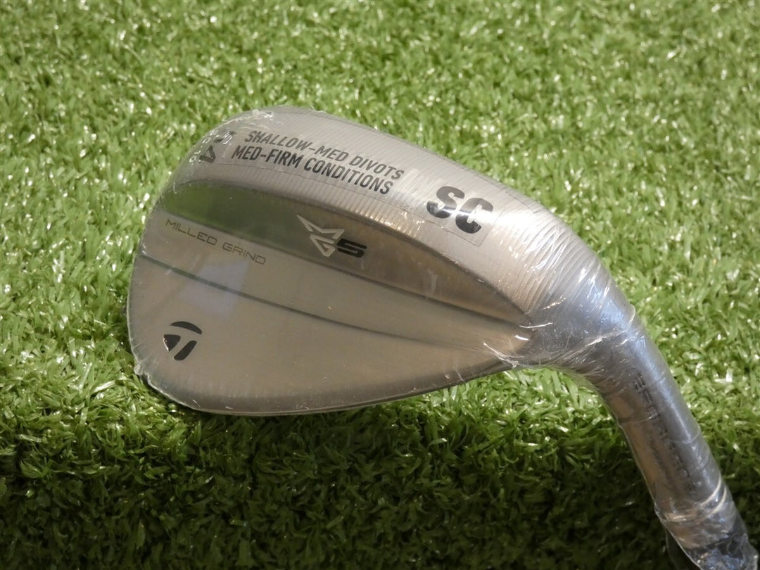 TaylorMade Milled Grind MG5 Satin Chrome 54* 10* Sand Wedge SC DG 115 Steel New