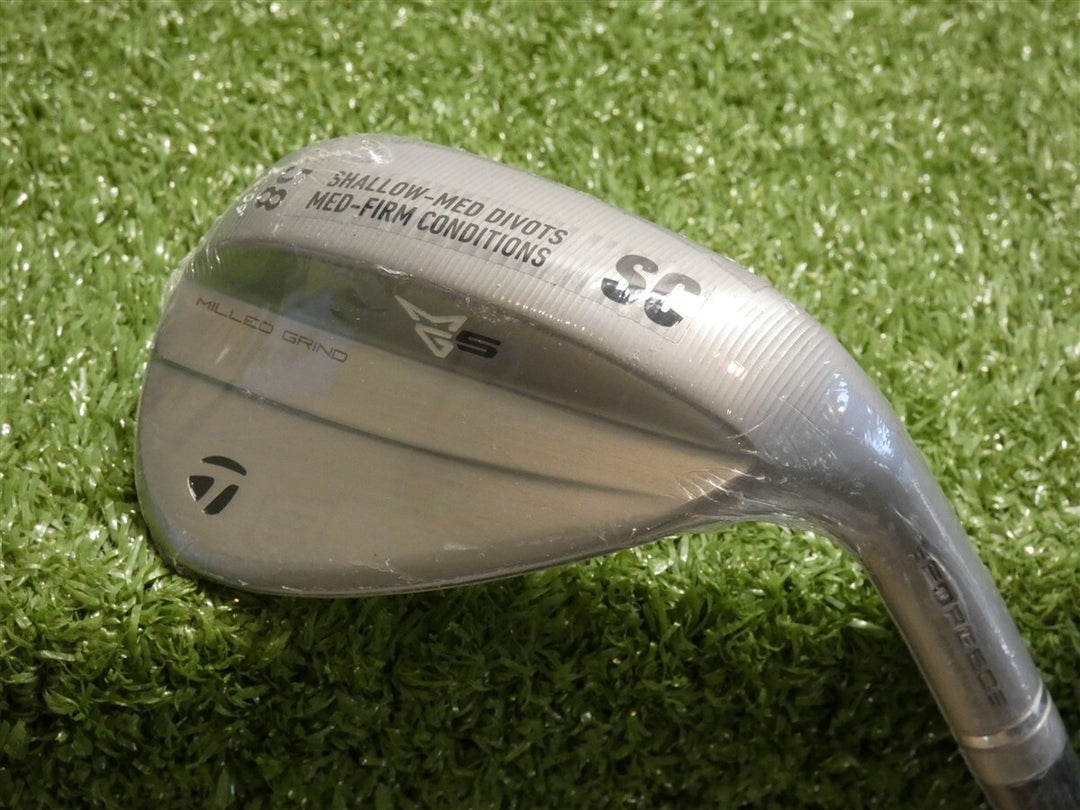 TaylorMade Milled Grind MG5 Satin Chrome 58* 09* Lob Wedge SC DG 115 Steel New