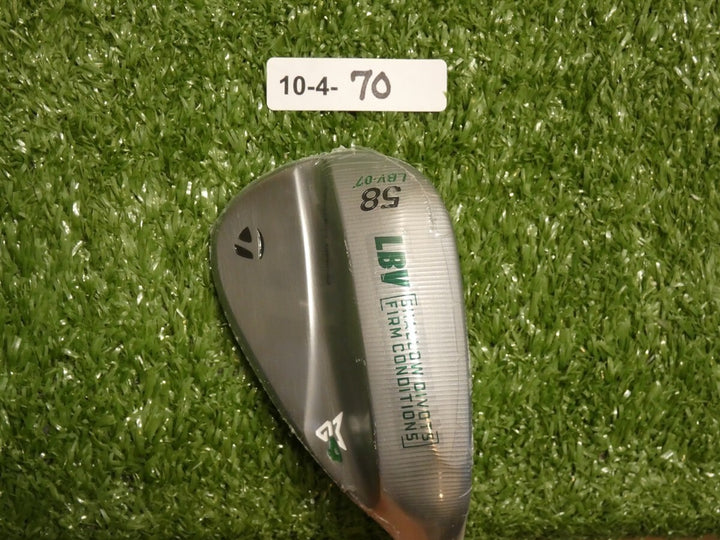 TaylorMade Milled Grind 4 MG4 58* 07* Lob Wedge LBV Dynamic Gold 115 Steel New