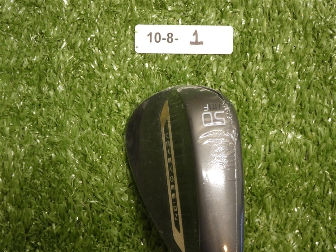 Titleist Vokey SM11 Jet Black 50* 08* Gap Wedge F Grind Dynamic Gold Steel New