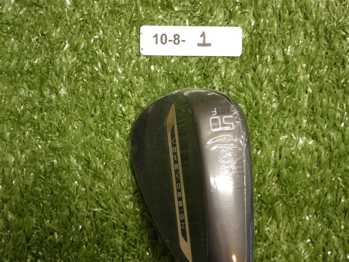 Titleist Vokey SM11 Jet Black 50* 08* Gap Wedge F Grind Dynamic Gold Steel New