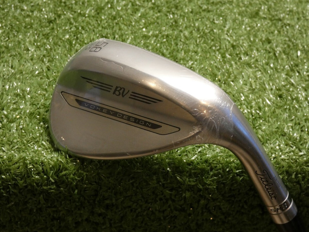 Titleist Vokey SM11 Tour Chrome 58* 10* Lob Wedge S Grind Dynamic Gold Steel New
