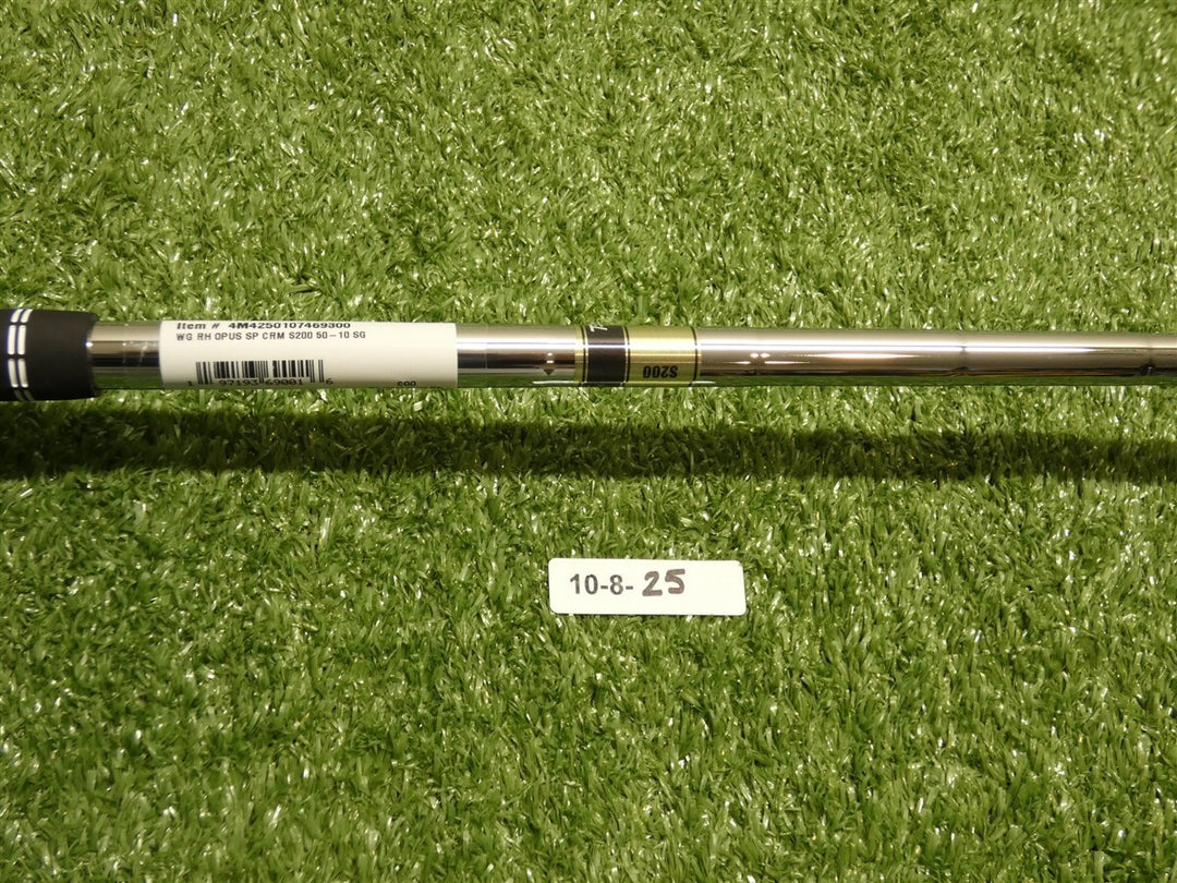 Callaway Opus SP Chrome 50* 10* Gap Wedge S Grind Dynamic Gold S200 Steel New