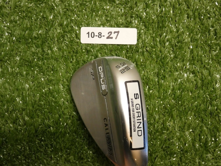 Callaway Opus SP Chrome 52* 10* Gap Wedge S Grind Dynamic Gold S200 Steel New
