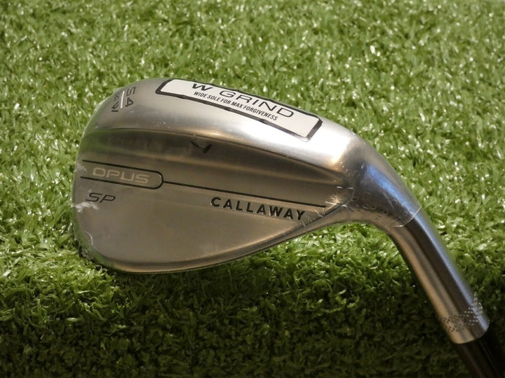 Callaway Opus SP Chrome 54* 14* Sand Wedge W Grind Dynamic Gold S200 Steel New