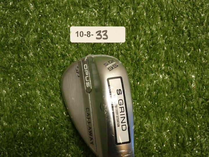 Callaway Opus SP Chrome 56* 10* Sand Wedge S Grind Dynamic Gold S200 Steel New