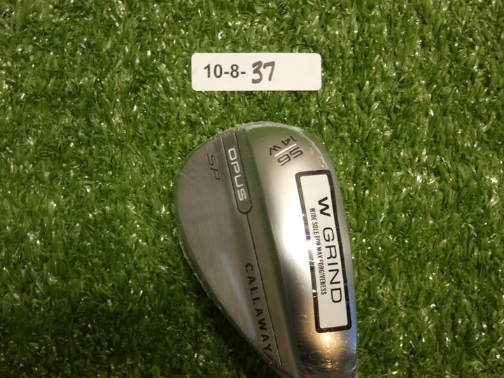 Callaway Opus SP Chrome 56* 14* Sand Wedge W Grind Dynamic Gold S200 Steel New