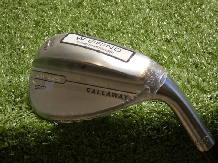 Callaway Opus SP Chrome 56* 14* Sand Wedge W Grind Dynamic Gold S200 Steel New