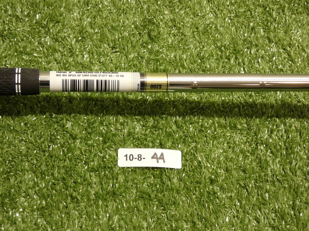 Callaway Opus SP Chrome 60* 10* Lob Wedge S Grind Dynamic Gold S200 Steel New