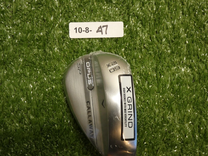 Callaway Opus SP Chrome 60* 12* Lob Wedge X Grind Dynamic Gold S200 Steel New
