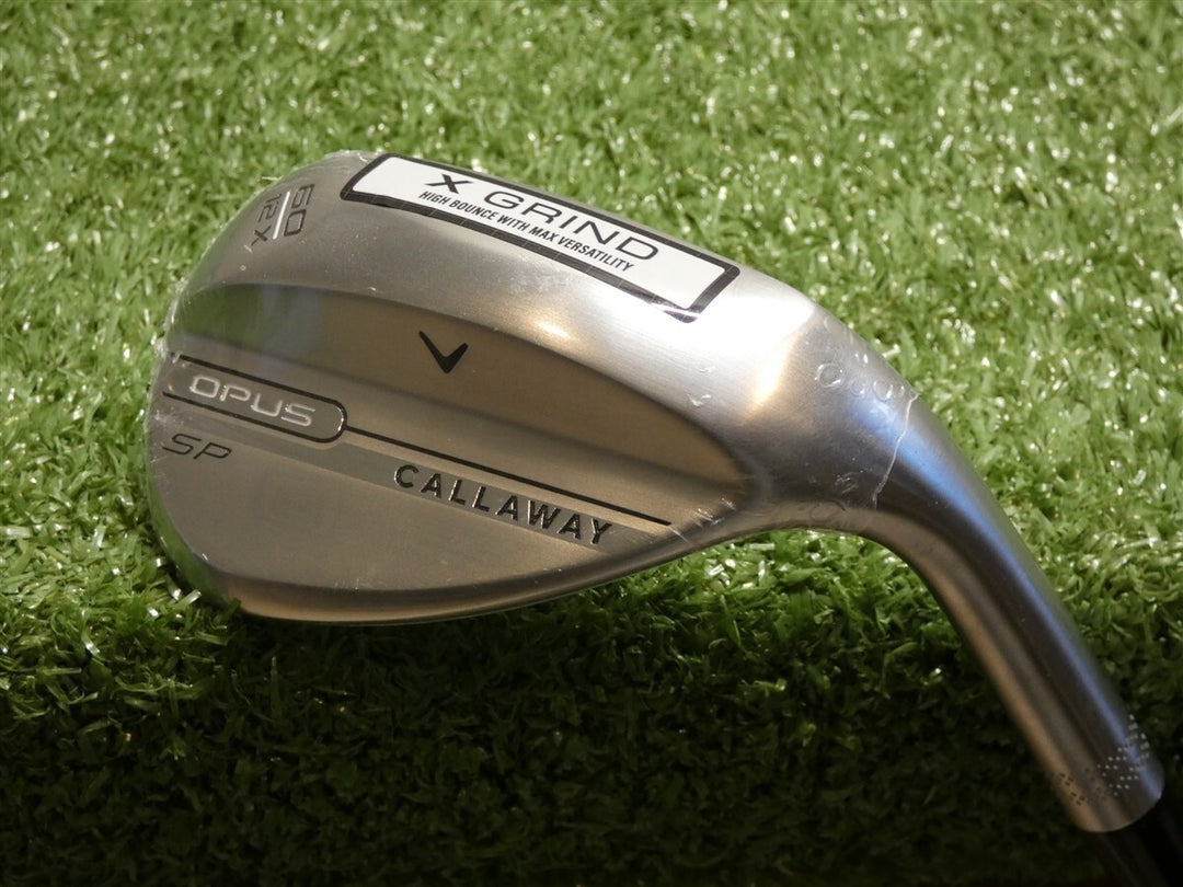 Callaway Opus SP Chrome 60* 12* Lob Wedge X Grind Dynamic Gold S200 Steel New