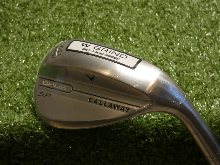 Callaway Opus SP Chrome 60* 14* Lob Wedge W Grind Dynamic Gold S200 Steel New