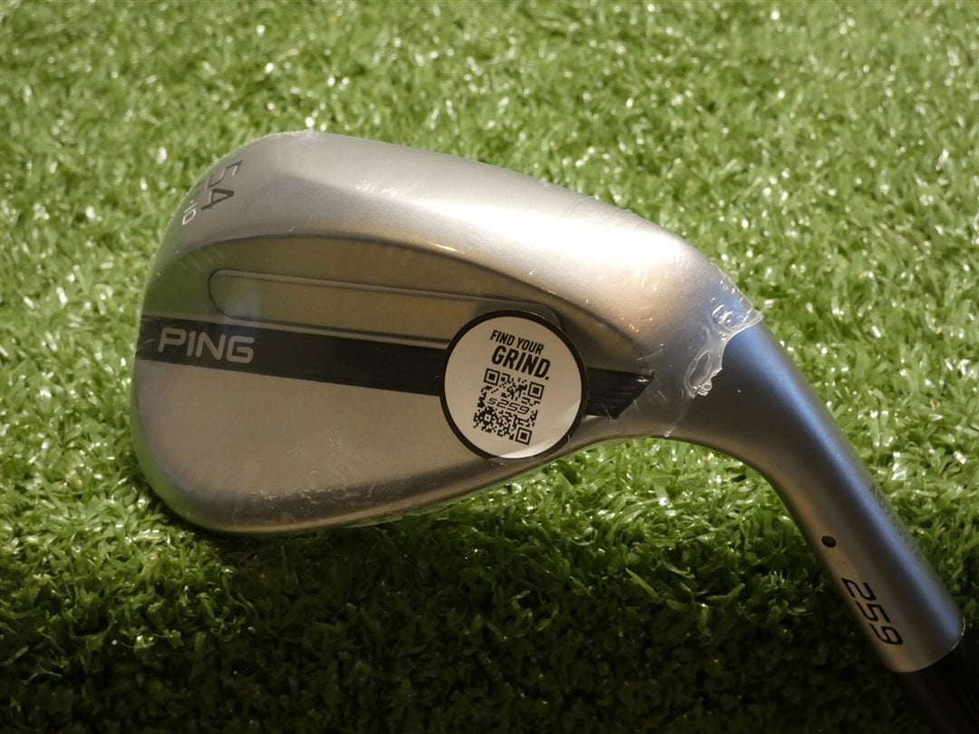 Ping S259 Hydropearl Chrome 54* 10* Sand Wedge H Grind ZZ115 Steel Black Dot New