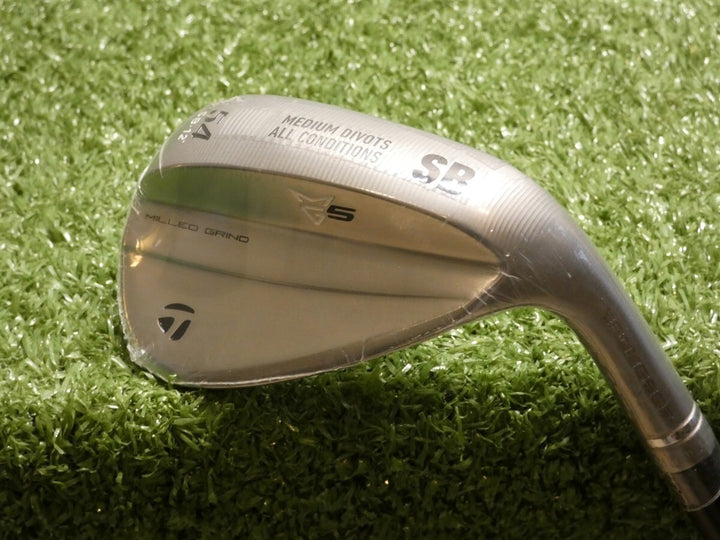TaylorMade Milled Grind MG5 Satin Chrome 54* 12* Sand Wedge SB DG 115 Steel New
