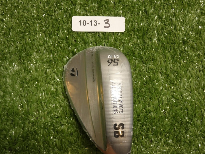 TaylorMade Milled Grind MG5 Satin Chrome 56* 12* Sand Wedge SB DG 115 Steel New