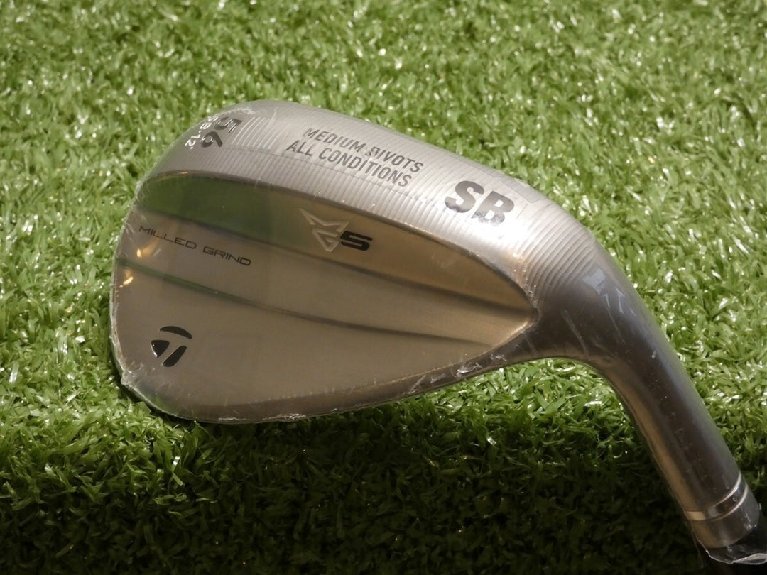 TaylorMade Milled Grind MG5 Satin Chrome 56* 12* Sand Wedge SB DG 115 Steel New