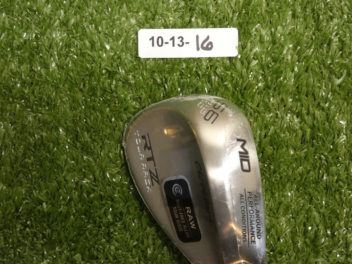 Cleveland RTZ Tour Rack Raw 56* 10* Sand Wedge Mid Dynamic Gold S400 Steel New