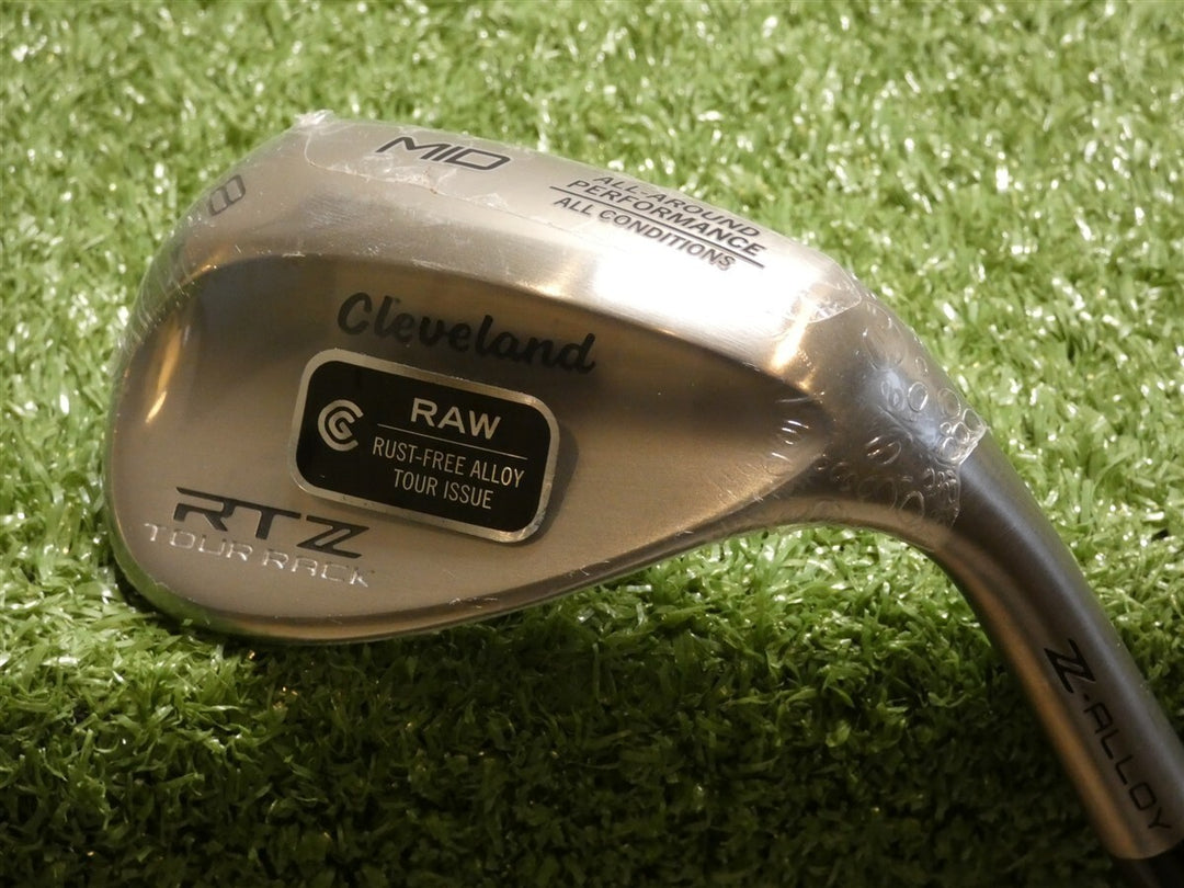 Cleveland RTZ Tour Rack Raw 58* 10* Lob Wedge Mid Dynamic Gold S400 Steel New