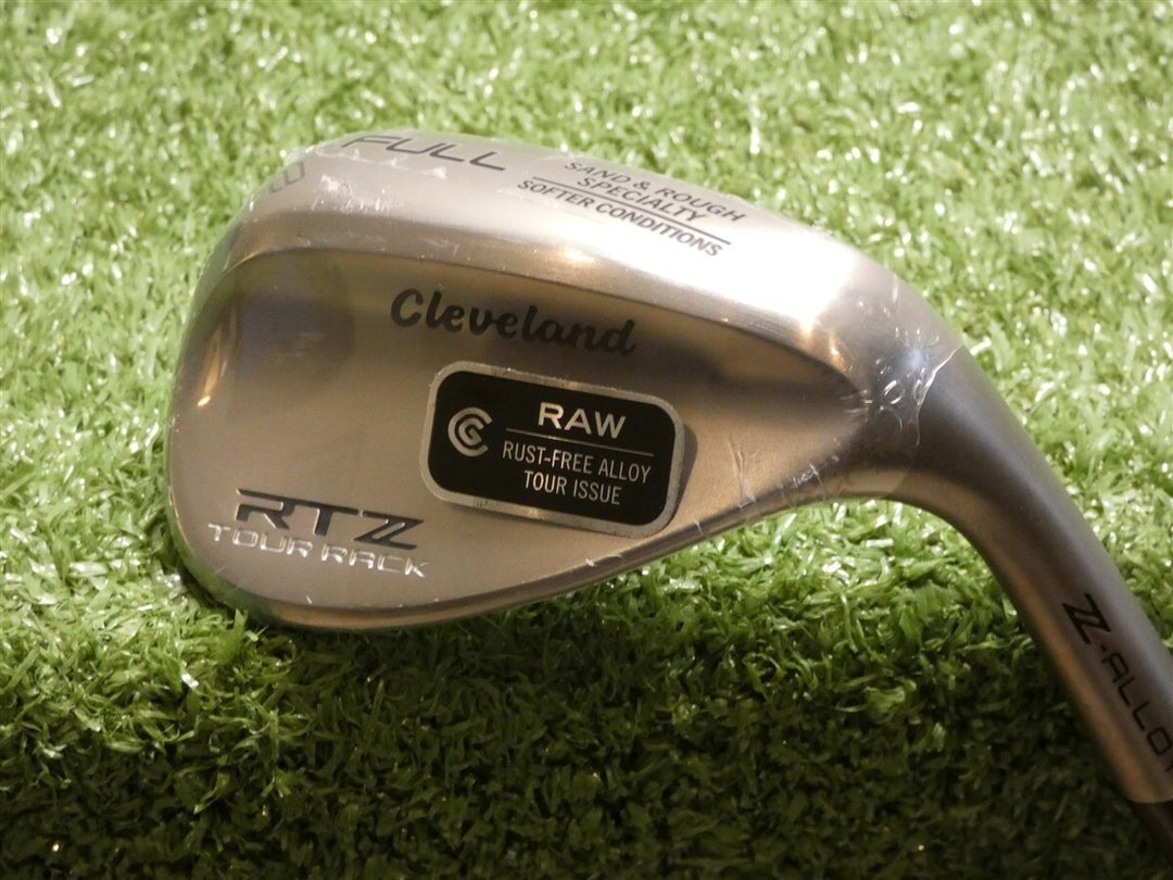 Cleveland RTZ Tour Rack Raw 58* 12* Lob Wedge Full Dynamic Gold S400 Steel New