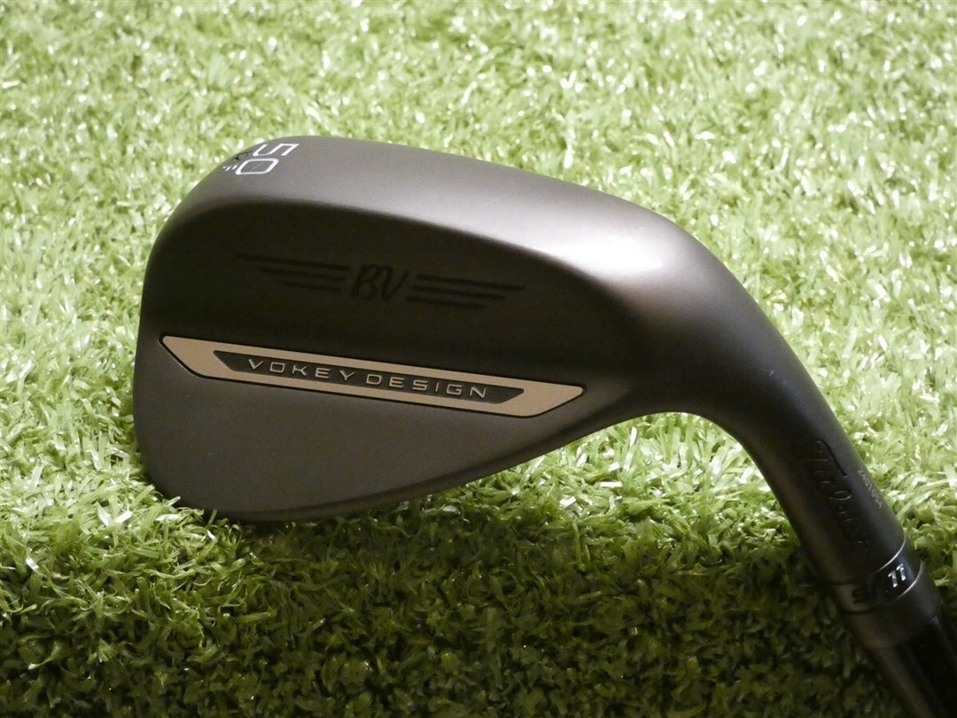 Titleist Vokey SM11 Jet Black 50* 12* Gap Wedge F Grind Dynamic Gold Steel New