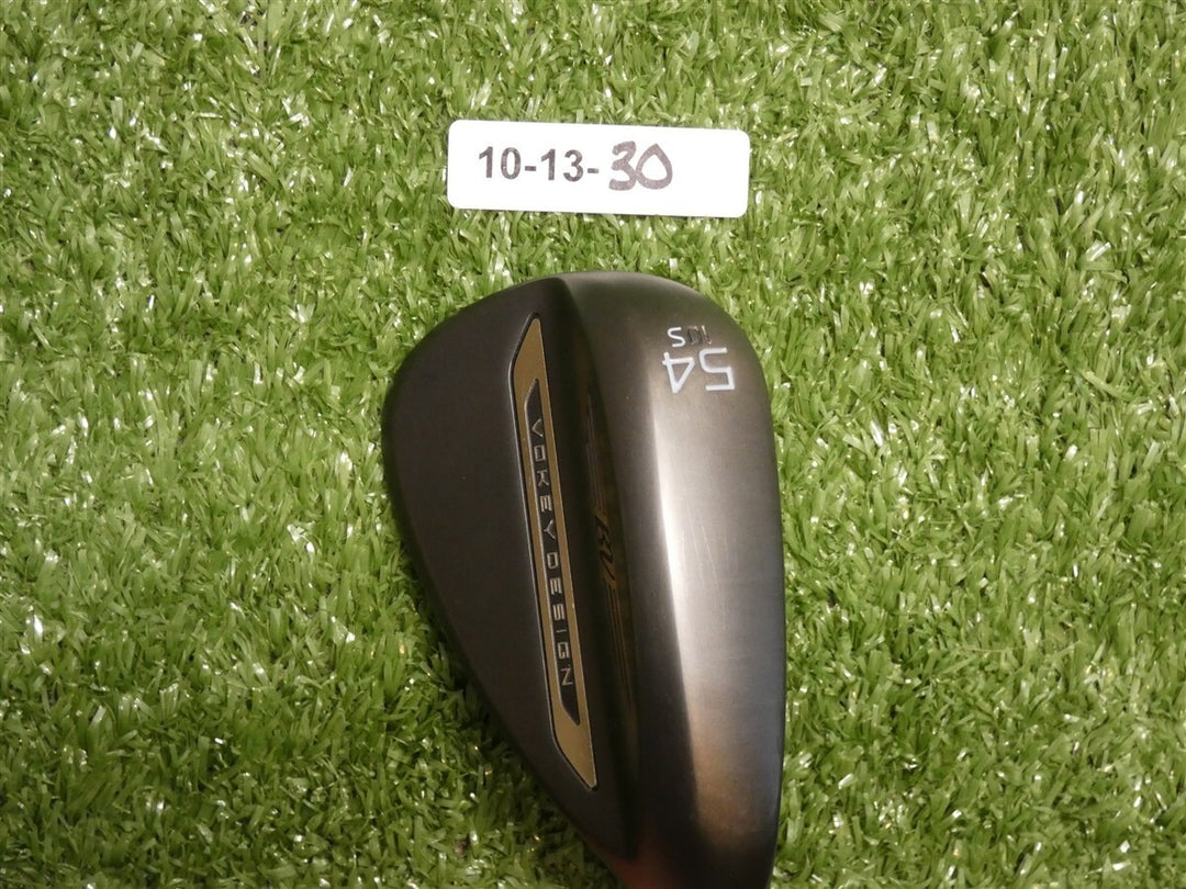 Titleist Vokey SM11 Jet Black 54* 10* Sand Wedge S Grind Dynamic Gold Steel Mint