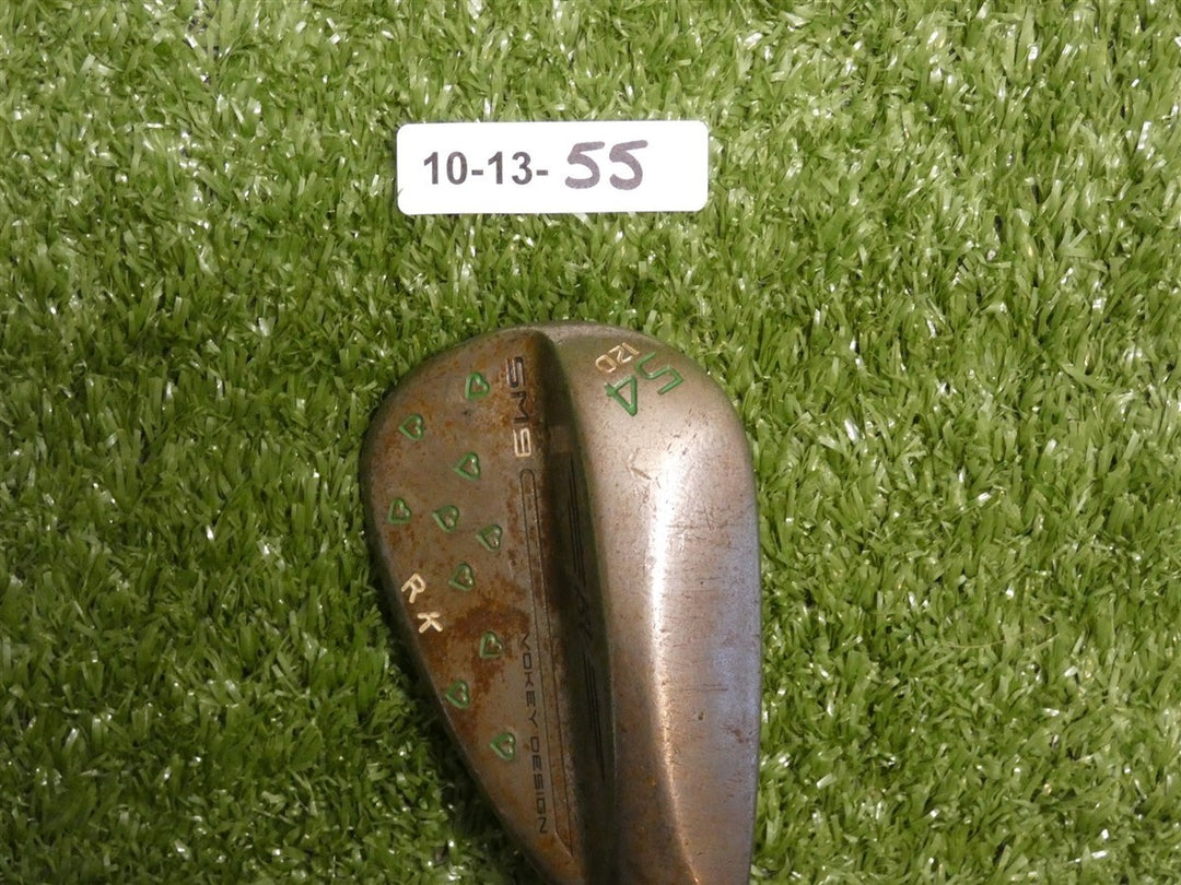 Titleist SM9 Custom Raw 54* 12* Sand Wedge D Grind Dynamic Gold Steel Excellent