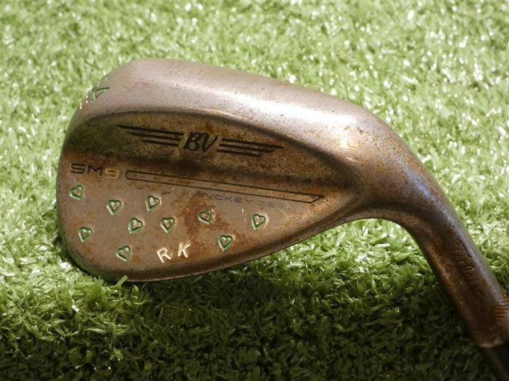 Titleist SM9 Custom Raw 54* 12* Sand Wedge D Grind Dynamic Gold Steel Excellent