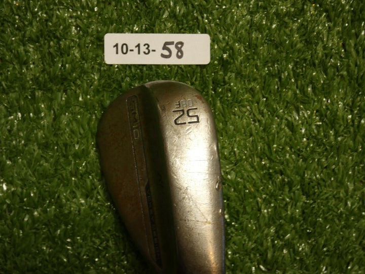 Titleist Vokey SM10 Raw 52* 08* Gap Wedge F Grind NS Pro 125 Stiff Steel