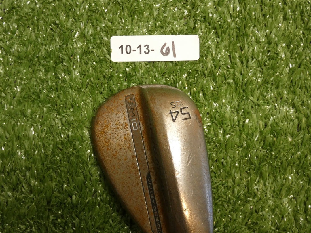 Titleist Vokey SM10 Raw 54* 10* Sand Wedge S Grind Dynamic Gold Steel