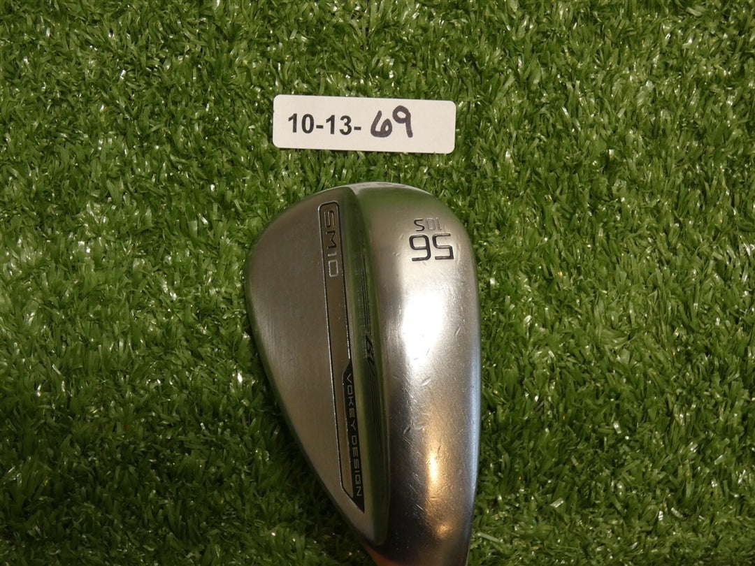 Titleist Vokey SM10 Tour Chrome 56* 10* Sand Wedge S Grind Dynamic Gold Steel