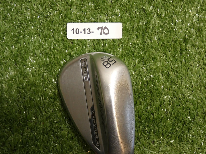 Titleist Vokey SM10 Chrome 58* 12* Lob Wedge D Grind NS Pro 120 X-Stiff Steel