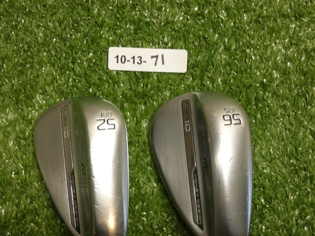 Titleist Vokey SM10 Tour Chrome 52/56* 8/10* Gap/Sand Wedge Set DG 105 Steel