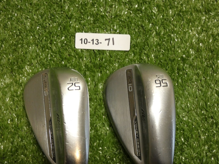 Titleist Vokey SM10 Tour Chrome 52/56* 8/10* Gap/Sand Wedge Set DG 105 Steel