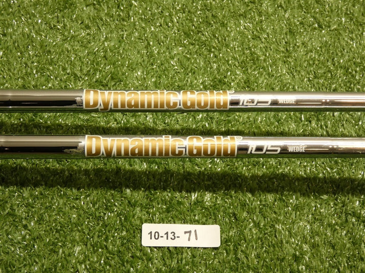 Titleist Vokey SM10 Tour Chrome 52/56* 8/10* Gap/Sand Wedge Set DG 105 Steel